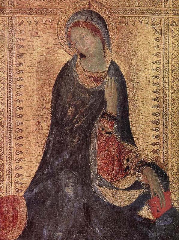 Simone Martini Her Madona of the Sign